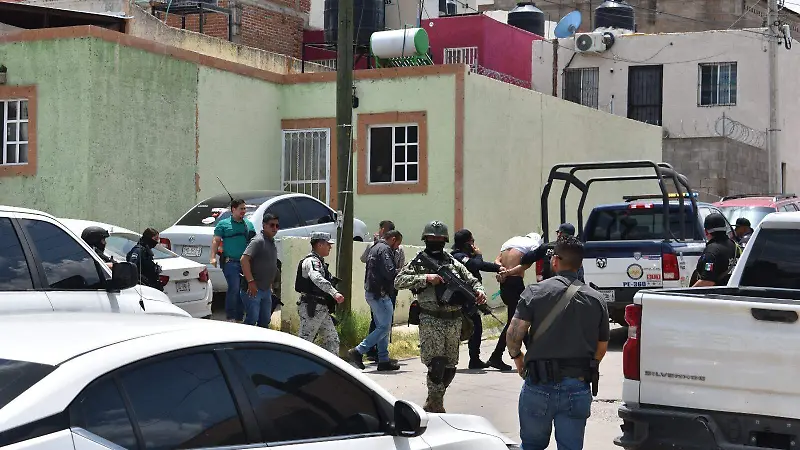 Balacera en colonia Villas del Tec en Parral 8